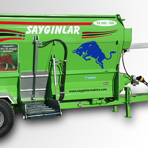 เครื่องโม่13m3เครื่องผสมอาหารสัตว์แนวนอนพร้อมมอเตอร์ Brevini และแบริ่งส่วนประกอบหลัก - Product Image 1