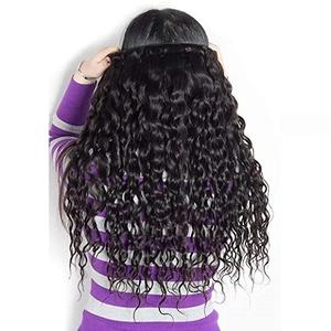 Extensiones de cabello natural indio sin procesar, mechones de pelo ondulado Remy y virgen, Original, rizado profundo - Product Image 1