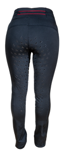 Culotte en silicone pour femme Collants d'équitation respirants Leggings de fitness avec poches pour téléphone Kits et accessoires équestres - Product Image 2