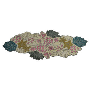 Light Green <b>Placemats</b> Dinning Table Restaurant and Hotel Design Handmade Decor <b>Beads</b> Design Mats - Product Image 6