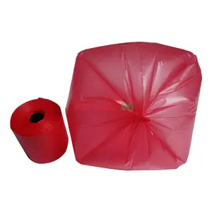 Hdpe Waterproof Smell proof Foldable Star-Seal Garbage Bags Tear-Resistant Black Star-Sealed Trash Bag On A Roll