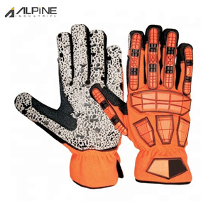 Guantes DE TRABAJO mecánicos para hombres al mejor precio con Protector TPR, guantes de seguridad acolchados con función antivibración y antiimpacto - Product Image 6