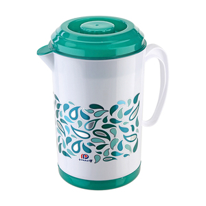 Jarra de plástico para agua de grado alimenticio, Color gradiente Popular, sin BPA, 2600 ml, Verano - Product Image 5