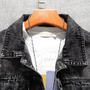 แจ็กเก็ตหนังแท้สำหรับขี่มอเตอร์ไซค์,แจ็กเก็ตป้องกันหนังวัวแฟชั่นเข้ารูปสำหรับผู้ชายปี2021 - Product Image 2