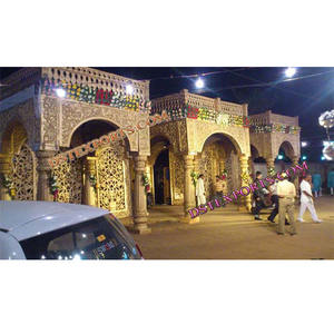 Puerta de Bienvenida para Bodas Rajwada, Puerta de Bienvenida Tradicional para Bodas, Puerta de Bienvenida para Bodas Rajasthani, Australia, Irlanda - Product Image 1