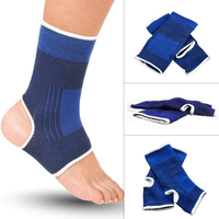 Attelle de cheville de compression élastique de marque RECENT, protection professionnelle respirante et flexible en Spandex et Nylon
