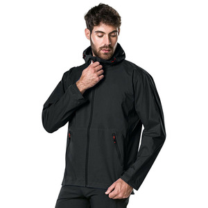Hot Selling 2026 Black Plastic EVA <b>Raincoat</b> Waterproof Reusable <b>Long</b> Rain Jacket Customized Printed <b>Raincoat</b> for Adult Unisex - Product Image 3
