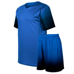 Vêtements de football unisexes les plus vendus Polyester/coton antibactérien à séchage rapide à manches courtes conception personnalisée Bangladesh prix de gros - Product Image 3