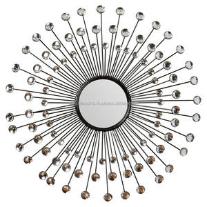 Sunburst Metal Modern <b>Accent</b> <b>Mirror</b> - Product Image 1
