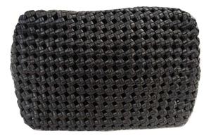 Sac à main fourre-tout tissé en cuir véritable pour femme avec fermeture ouverte en forme de fourre-tout avec logo personnalisé - Product Image 2