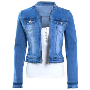 Vestes en jean matelassé personnalisées de haute qualité pour femmes Nouveau style dans des couleurs à la mode Vente en gros directe des tisserands pakistanais - Product Image 5