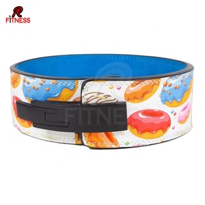 Ceinture de musculation en cuir de vachette de qualité supérieure, respirante, avec logo personnalisé - Product Image 2