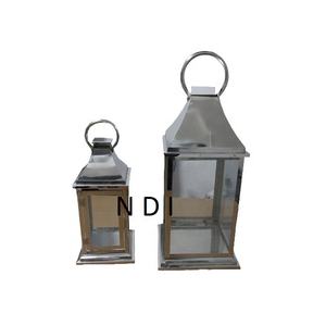 Lot de 3 lanternes à bougies personnalisées pour bougeoirs de meilleure qualité Lanternes à bougie en fer en métal pour la décoration de fête de mariage - Product Image 6