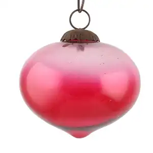 Handgemaakte Prachtige Queen Roze Raap Kerst Opknoping X-Mas Tree Ballen Designer Gift Online Groothandel Op Goedkope Prijs