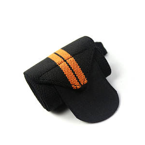 Top Quality High Wristband Elastic Thumb Support <b>Wrist</b> <b>Band</b> Wraps Misha Sports & Fitness PK Customized Logo Design 5 Pairs - Product Image 3