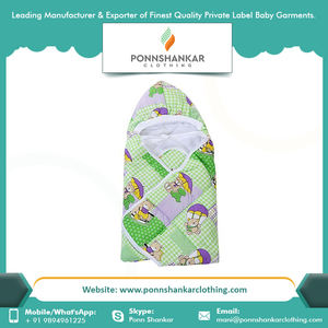 Baby Blanket Custom Print Baby Muslin <b>Swaddle</b> Blanket for Bulk Purchase - Product Image 4