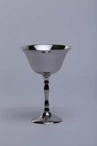 Copa de Metal para bebidas, accesorio moderno de color plateado, para cocina, mesa, hotel y restaurante - Product Image 2