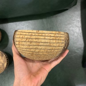 Stripped design coconut bowl, natural bowl from Vietnam, wholesale bowl made from natural coconut shell - Product Image 5