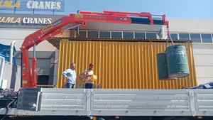 รถเครนเทรลเลอร์ดีไซน์ใหม่ความจุ5ตันชิ้นส่วนหลักของกระปุกเกียร์ปั๊ม - Product Image 3