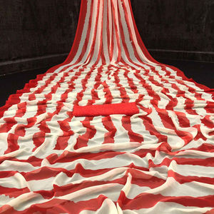 ชุดปาร์ตี้ที่สวยที่สุดผ้าส่าหรีผ้าตาข่ายปักลายแบบชิ้นเสื้ออินเดียสำหรับผู้หญิง - Product Image 1