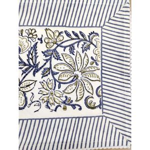 Ensemble de salle à manger de style indien, lot de pièces, avec 6 serviettes et 6 tapis de table, tapis à la main imprimé Floral, Set élégant - Product Image 6