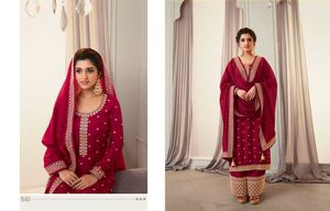 Designer Salwar Kameez Suit <b>Stone</b> Dupatta Indian Wear Embroidery Work Silk Net Pakistani Ladies Women Clothing Casual Quantity - Product Image 6