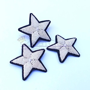 Broche de bordado de alambre de lingote personalizado bordado a la moda | Broche de bordado de moda - Product Image 1