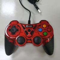 Control de Juego con Cable USB Gotogether T808 para PC, Smart TV Box Android, Joystick de Estilo Clásico con Motor de Vibración Compatible con Tablets