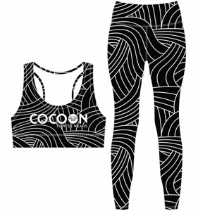 Ensemble de vêtements de sport pour femmes avec logo personnalisé, 4 pièces, vêtements de fitness, yoga, entraînement, ensembles de yoga pour femmes, ensembles de fitness pour la salle de sport - Product Image 4