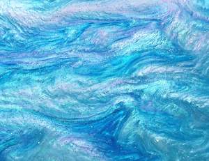 Chất Lượng Cao Dập Nổi Không Thấm Nước Trang Trí Óng Ánh Laser Cắt Vàng Ripple Glitter Acrylic Slab Perspex Tấm - Product Image 2