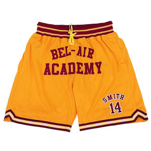 2024 Streetwear Vintage <b>Shorts</b> Men <b>Women</b> Unisex Custom Embroidery Retro Plain Double Mesh Basketball <b>Shorts</b> - Product Image 1