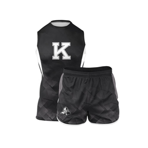 2026 custom men's knitted <b>wrestling</b> set T-shirt and shorts full sublimation 2 piece set for international competitions - Product Image 1