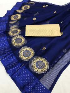 Tenue de fête en mousseline de soie, nouvel accessoire décontracté, Look traditionnel indienne, tissu imprimé, vente en gros, plage, raie - Product Image 4