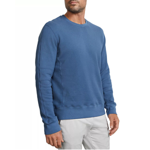 Nouveau sweat-shirt unisexe en coton uni, personnalisable avec logo, pas cher, pour l'hiver, vente en gros, pour hommes - Product Image 2