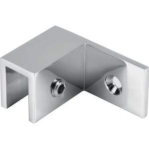 Todos los tipos de alta calidad Silvergate SE10 CNC mecanizado niquelado puerta de vidrio abrazaderas de resorte abrazaderas de montaje de puerta para parche - Product Image 3