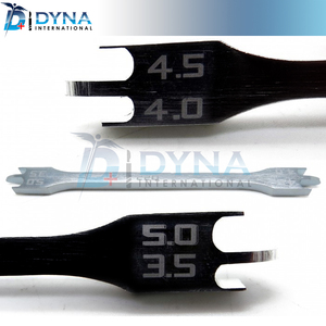 Dental Bracket Height Gauge 022 & Boone Gauge 3.5mm-4mm-4.5mm-5mm Orthodontic - Product Image 2