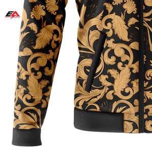 Giacca Varsity giacca 100% in pile di alta qualità con Logo personalizzato a maglia tessuto leggero invernale <span class=keywords><strong>abbigliamento</strong></span> <span class=keywords><strong>Casual</strong></span> da <span class=keywords><strong>uomo</strong></span> - Product Image 4