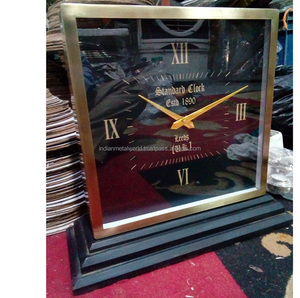2021 Venta caliente planta decorativa de aluminio marco de aluminio de metal moderno reloj caliente de la venta de productos - Product Image 3