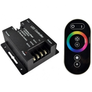 Bộ Điều Khiển <span class=keywords><strong>LED</strong></span> 12-24V Cảm Ứng Điều Khiển <span class=keywords><strong>RGB</strong></span> Từ Xa 24A 3 Kênh <span class=keywords><strong>LED</strong></span> <span class=keywords><strong>Strip</strong></span> Light Điều Khiển RF Cho SMD5050 3528 <span class=keywords><strong>RGB</strong></span> <span class=keywords><strong>LED</strong></span> Tape - Product Image 1