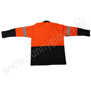High Quality Welding Jacket Made of Cow Leather with FR Cotton - Product Image 2
