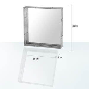 Bandeja decorativa con espejo, bandeja con diseño de paisaje y asas de Metal, fabricante y venta al por mayor - Product Image 5