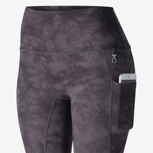 Latest Design <b>Equestrian</b> Clothing All Way Stretch Horse Riding <b>Leggings</b> Custom Wholesale Tights Jodhpurs Pants With Phone Pocket - Product Image 2