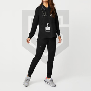 Uniforme de Enfermera Elástico para Mujer 2023, Nuevo Estilo, Conjuntos de Uniformes Médicos, Ropa Médica Completa - Product Image 2