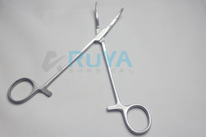 Forceps hemostáticos quirúrgicos dentales, pinzas de Crile de 6 pulgadas para Artery médicas, curvadas y rectas de acero inoxidable, CE ISO - Product Image 5