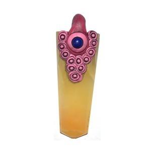 Quartz jaune crayon plat pendentifs tibétains/pendentif crayon de pierres précieuses en gros - Product Image 2