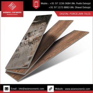 Julyo Wood 200X1200mm <b>Wooden</b> Porcelain Tiles for Hotel Reception Best Design - Product Image 2