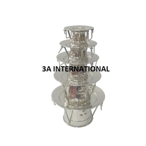 Modern Style Creative Design Stainless Steel Cake Stand Cup Cake Server Multi-functional Cake Stands Cake Decorative Birthday - Product Image 1