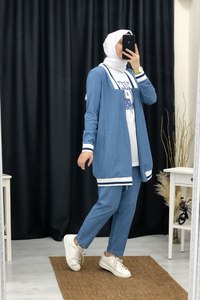 Nouvelle saison femmes vêtements islamiques Abaya caftan tunique dubaï arabe musulman mode islamique qualité turque - Product Image 4