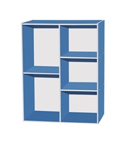 Gabinete de roble de 5 estantes de alta demanda hecho en Malasia para el hogar Granja Salón Lavandería Escuela Hospital Apartamento Uso 1632