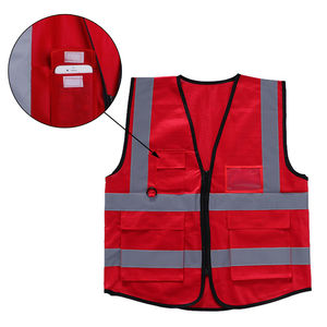 Gilet de sécurité jaune avec réflecteur - Product Image 1
